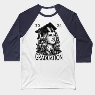 Graduation girls 2024 Baseball T-Shirt